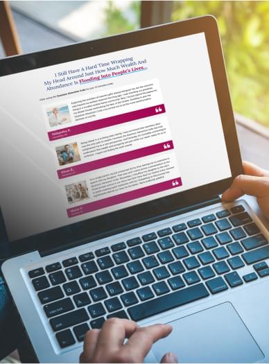 This website is the only place you can get the Quantum Attraction Code.